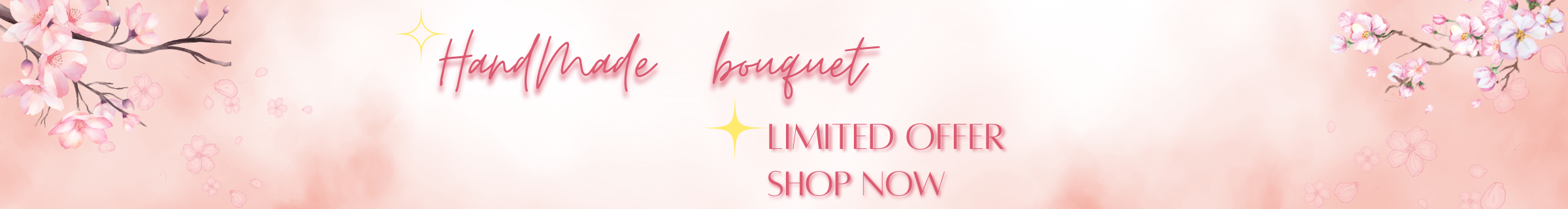 Pink Watercolor Botanical Etsy Shop Mini Banner Cover (1)